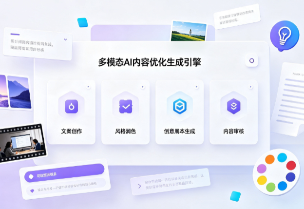 鹿寨县AI智能内容优化创新 多模态生成技术丰富数字内容创作生态