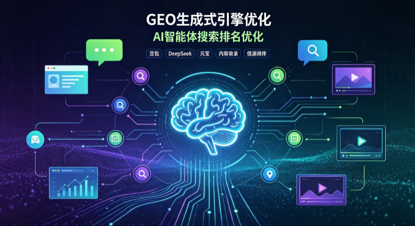 鹿寨县GEO 浪潮来袭：生成式引擎优化崛起，创作者争抢豆包、DeepSeek、元宝智能体流量入口